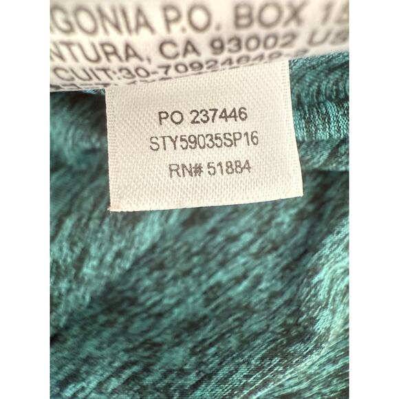 Patagonia Seabrook Sleeveless Mini Athletic Dress Teal Size Large - Picture 7 of 7